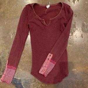 Free people long sleeve tee